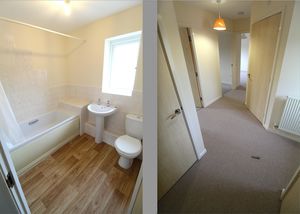 Bathroom and Hallway- click for photo gallery